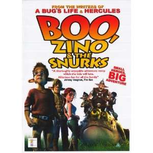 Boo, Zino & the Snurks Movie Poster (11 x 17 Inches   28cm 