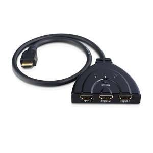   Switch For HDTV 1080p HDMI 3 In 1 Out HDMI Auto Switch Electronics