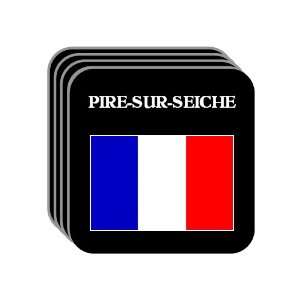  France   PIRE SUR SEICHE Set of 4 Mini Mousepad Coasters 