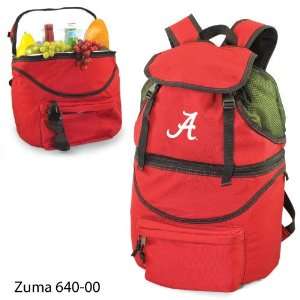   of Alabama Embroidered Zuma Picnic Backpack Red