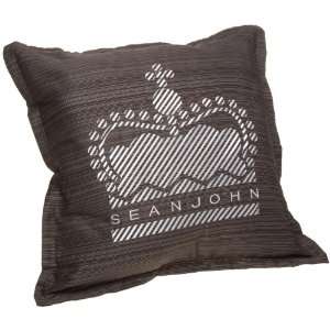 Sean John Alpine Embroidered Crown Decorative Pillow 