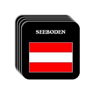  Austria   SEEBODEN Set of 4 Mini Mousepad Coasters 