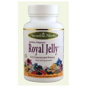 Paradise Herbs Royal Jelly 500mg Concentrate   1750mg equiv., 60 count