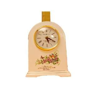   Porcelain Clock From Crystal Cathedral Ministries 