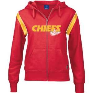  Kansas City Chiefs Womens Red Headliner Hooded Sweatshirt 