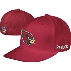  Arizona Cardinals Reebok 2010 Sideline Red Fitted Flat 