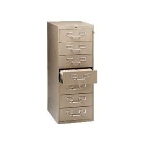  Tennsco Card Files Media Storage Cabinet