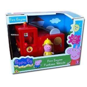  Peppa Pig Peppas Funtime Fire Engine Vehicle Toys & Games