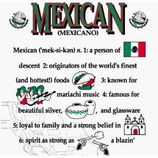 Mexico   Nationality Definition Sweatshirt (Large) Patio 