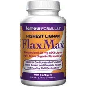 Flax Max ( 100 SoftGel ) ( Supports Cardiovascular Function Bone 
