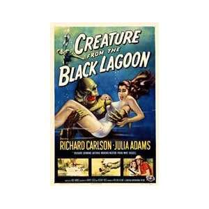  Creature From The Black Lagoon Framed 11x17 Repro. Non 