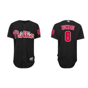 Personalized Wholesale Philadelphia Phillies #6 Howard Black Baseball 