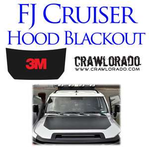 FJ Cruiser Hood Blackout Decal Sticker Toyota  