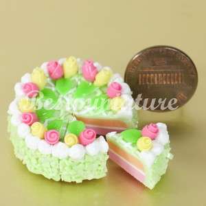   CAKEs (L 3.5cm) Dollhouse miniature Cake Food Bakery Barbie Blythe