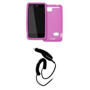  EMPIRE AT&T HTC Holiday Hot Pink Silicone Skin Case Cover 