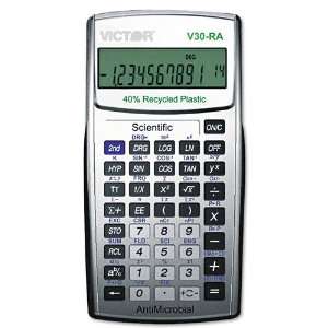  Victor  10 Digit LCD Scientific Calculator, Antimicrobial 