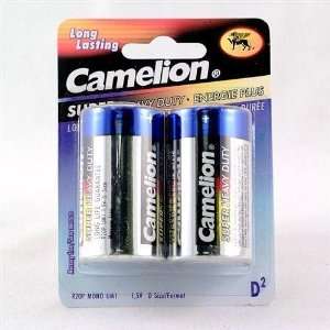  Camelion Super Heavy Duty D Battery Electronics