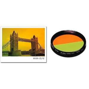  Hoya 49mm Dual Color Orange/Green Lens Filter Camera 