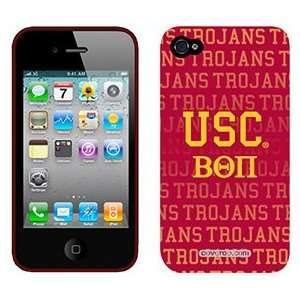  USC Beta Theta Pi Trojans on AT&T iPhone 4 Case by Coveroo 