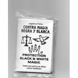 Legitimo Polvo CONTRA MAGIA NEGRA Y BLANCA   PROTECTION BLACK & WHITE 
