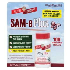  Schiff New and Improved Sam e Plus   100 tablets 