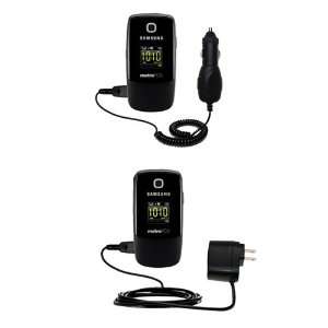  Car and Wall Charger Essential Kit for the Samsung SCH 