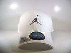 216342 119 New Jordan FITS LIKE A GLOVE CAP white/silvr