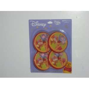  Winnie the Pooh Party Favor 4 Pack of Spinner Tops Toys & Games