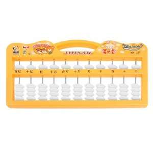   Rabbit Print 11 Digits Yellow Education Japanese Abacus Toys & Games