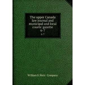  The upper Canada law journal and municipal and local 