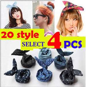 Choose 4 PCS Cute Women Girls baby Headband Wire Hair Band HAIRBAND 