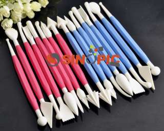 Fondant Cake Cutter Plungers Flower Leaf Butterfly Snowflake 