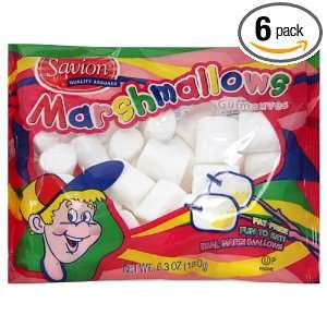 Savion Marshmallows, White, Passover 5 Ounce (Pack of 6)  