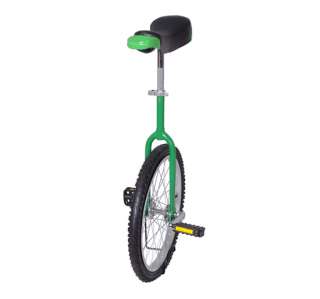   Unicycle Uni cycle Green Skidproof Tire W/Stand Bike Bicycle Cycling