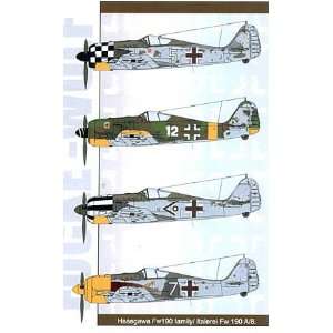  Focke Wulf Fw 190, Part 3 JG 1, JG 51 (1/72 decals) Toys 