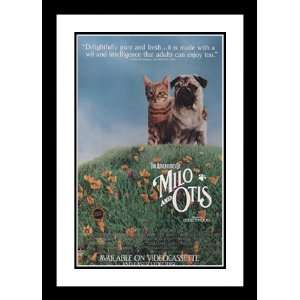  Milo and Otis 20x26 Framed and Double Matted Movie Poster 