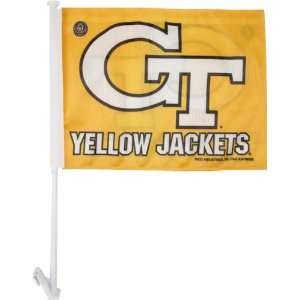    Georgia Tech Yellow Jackets 11 X 15 Car Flag