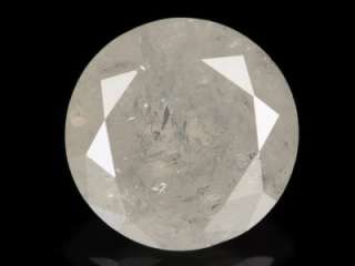 93ct Neat Soft Grey All Natural Round Rose Cut Diamond  