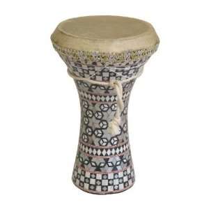  Mosaic Wooden Doumbek, Medium Musical Instruments