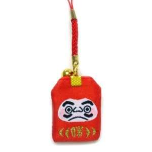    Japanese Luck Charm Red Daruma Successful Goals Toys & Games