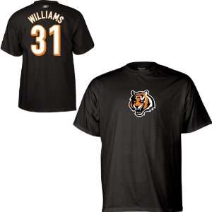 Reebok Cincinnati Bengals Roy Williams Name & Number T Shirt  