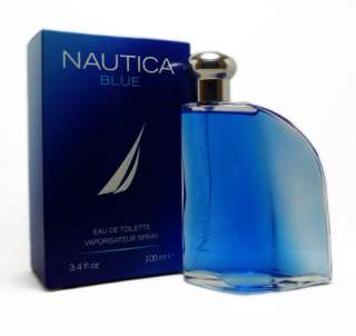   BLUE by Nautica 3.3 / 3.4 oz Cologne Spray for Men * New In Box  