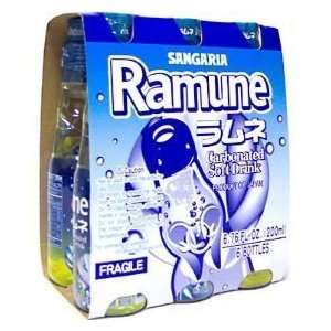  Ramune Original Sangaria Japanese Soda   (6) Six Pack 