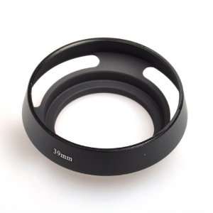   Metal Vented Lens Hood for All 39mm Filter Size Lens