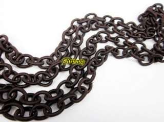 Jewelry Craft Trims Nylon Chain Dark Bronze 1 strand  