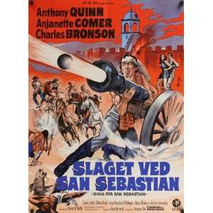 Guns for San Sebastian Poster Movie Danish (27 x 40 Inches   69cm x 