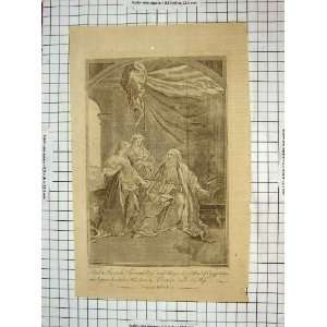  C1795 Scene Sarai Abram Hagarher Egyptian Religion