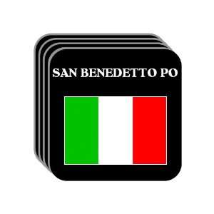  Italy   SAN BENEDETTO PO Set of 4 Mini Mousepad Coasters 