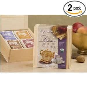 Davidsons Tea Dessert Mini Tea Chest, 14 Ounce Boxes (Pack of 2 