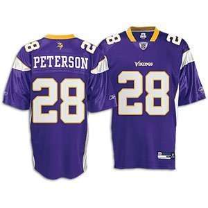 Adrian Peterson Jersey Reebok Purple Replica #28 Minnesota Vikings 